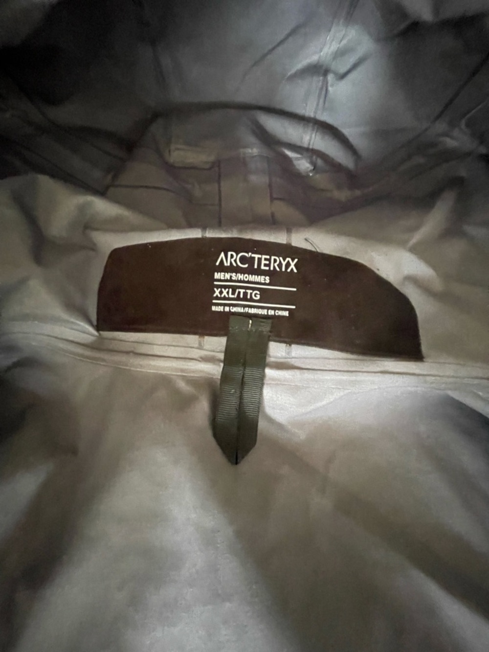 ARCTERYX GORETEX PRO PARKA SHELL NEW MENS XXL PTP 26 HEM 32 ARC BLUE RET $799 - Picture 5 of 14